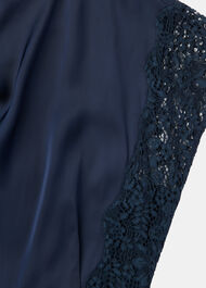 Satin Lace Occasion Jumpsuit