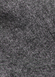 Herringbone Wool Blend Blazer