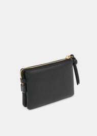 Knotted Zip Pull Purse