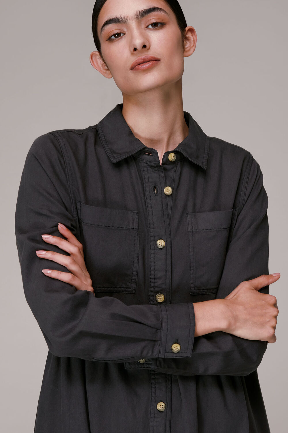 Button Up Shirt Dress