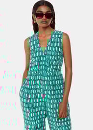 Petite Linked Smudge Lorna Jumpsuit