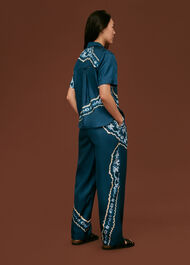 Silk Tie Dye Shirt