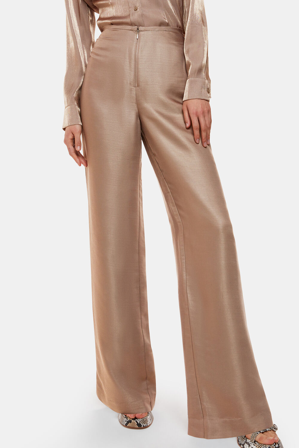 Teigan Metallic Trousers
