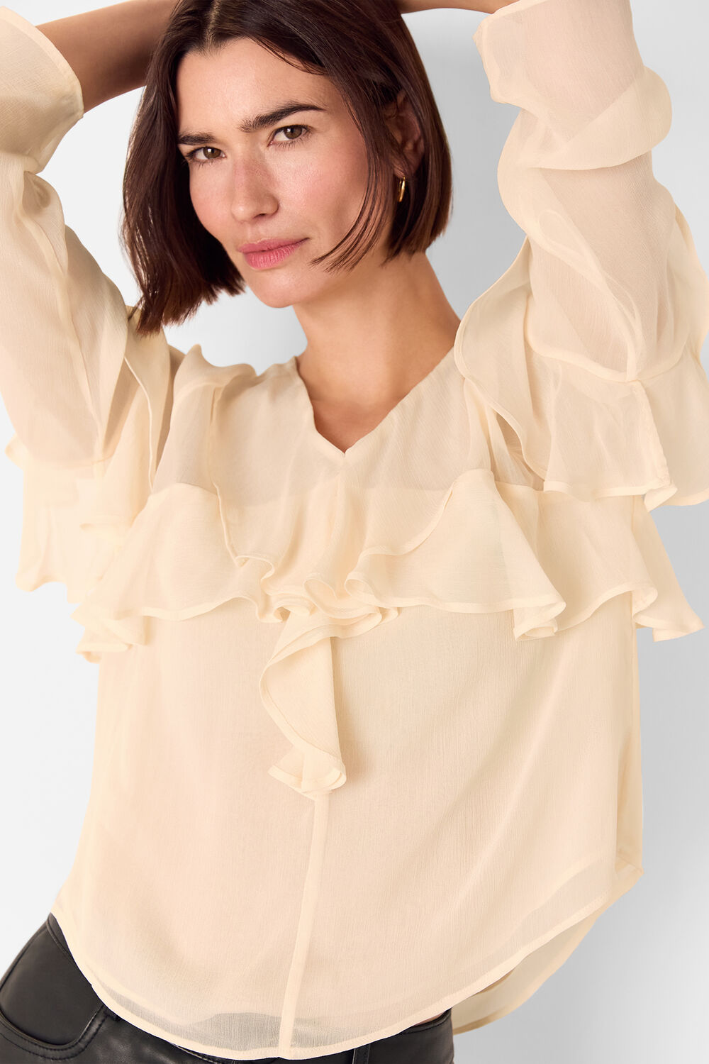 Ruffle Frill Blouse