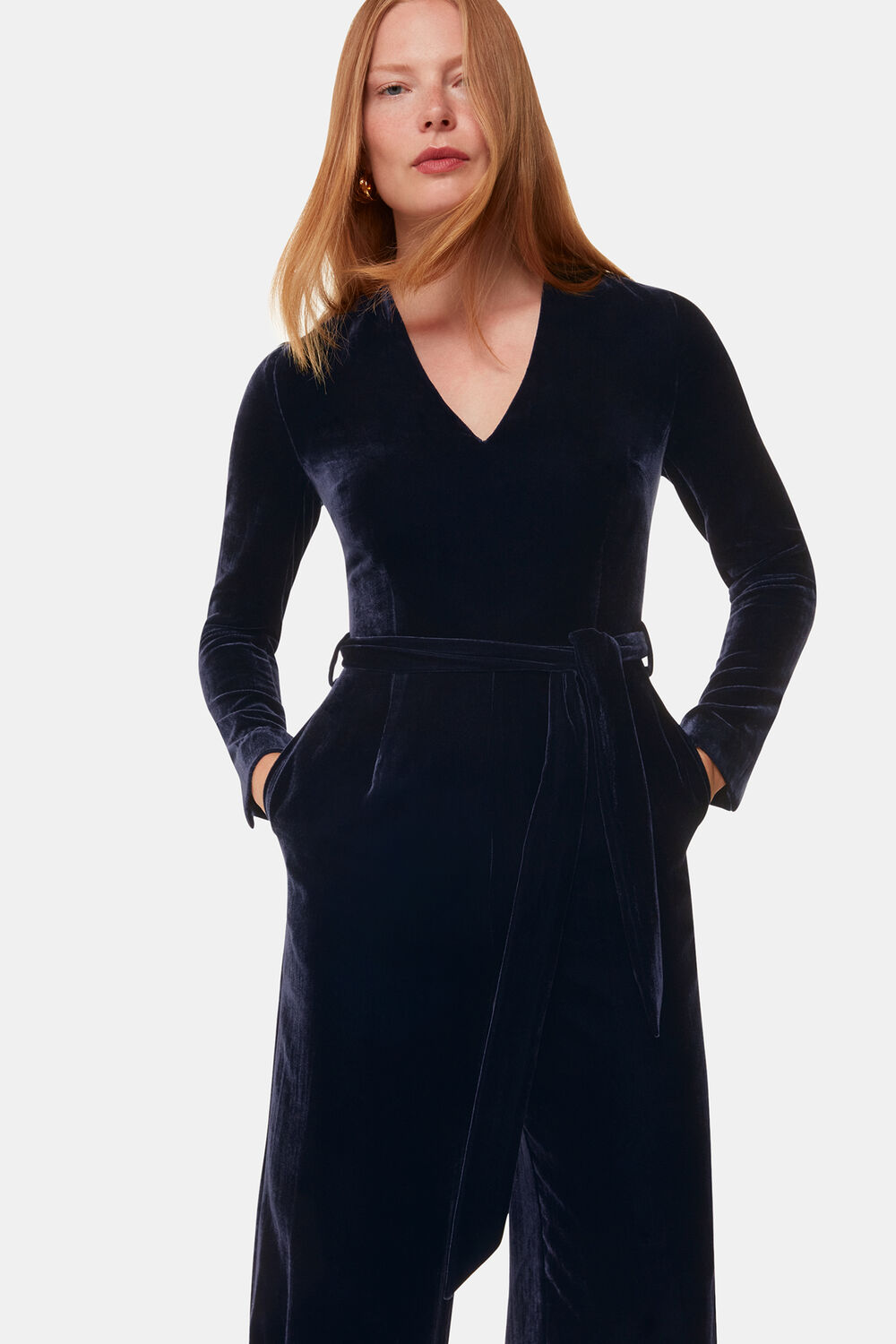 Elora Velvet Jumpsuit