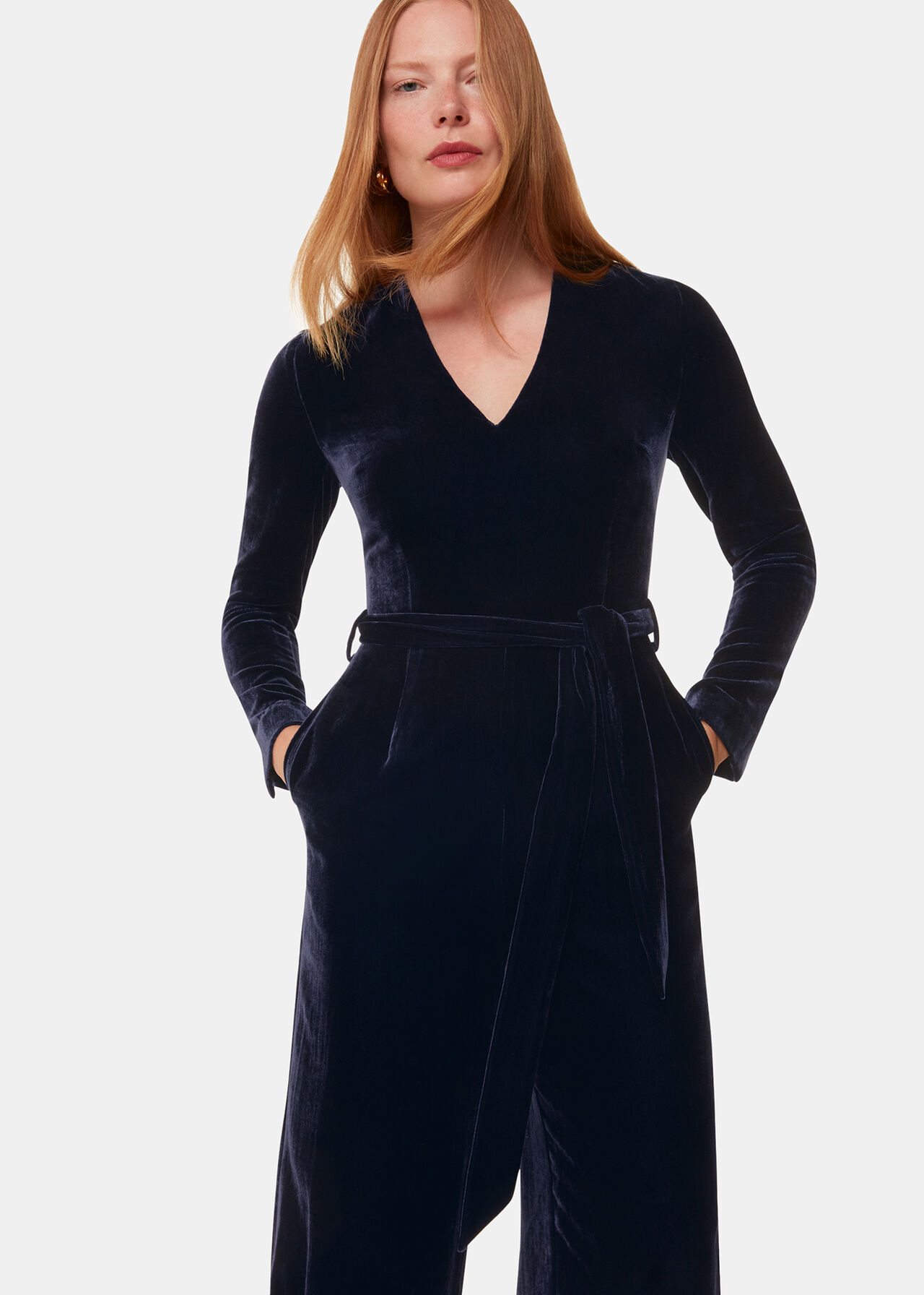 Elora Velvet Jumpsuit
