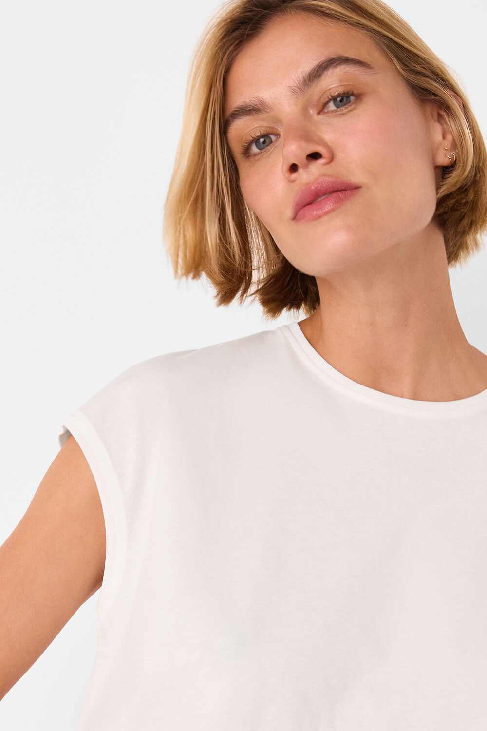 Cap Sleeve Tee