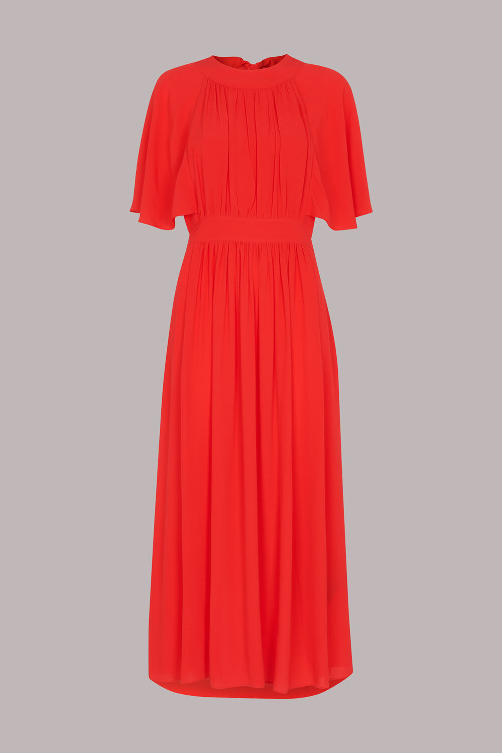 Amelia Cape Sleeve Dress