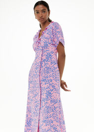 Dandelion Floral Midi Dress