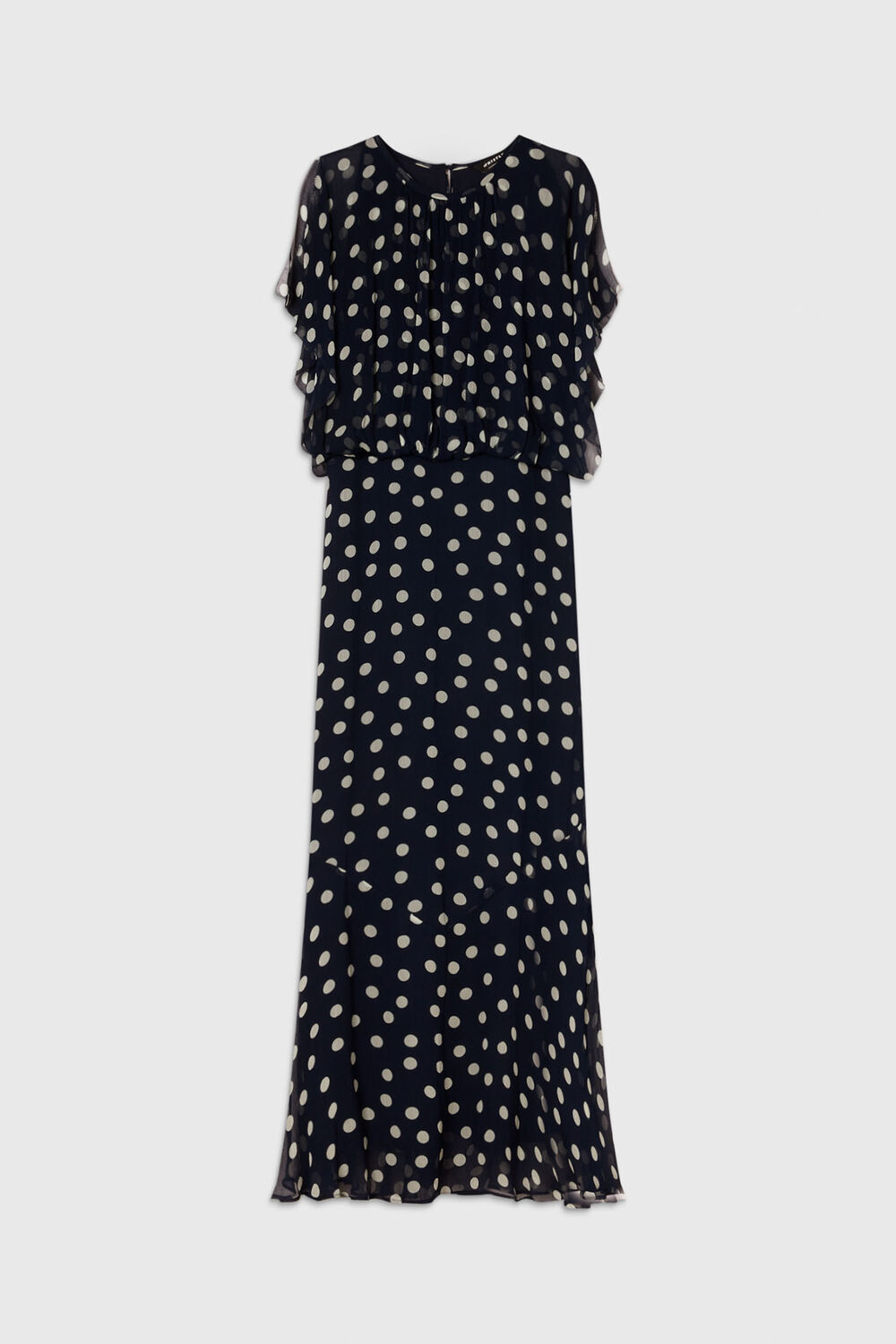 Polka Dot Print Midi Dress