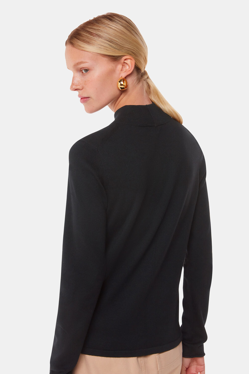 Mira Funnel Neck Knit