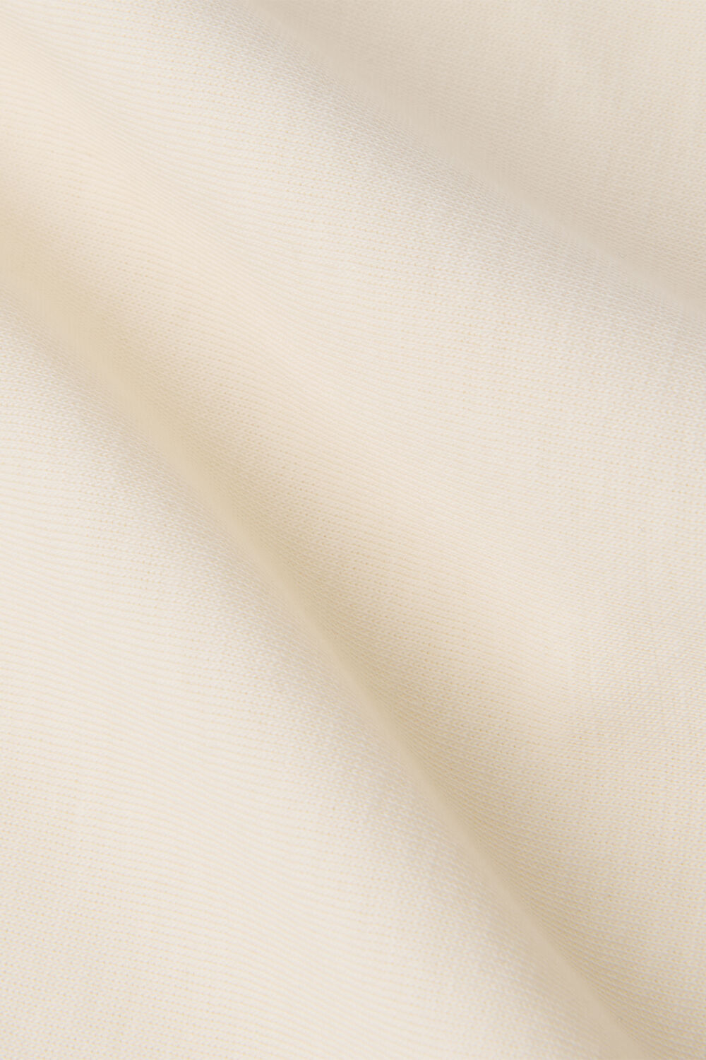 Ivory Long Sleeve Funnel Neck Jersey
