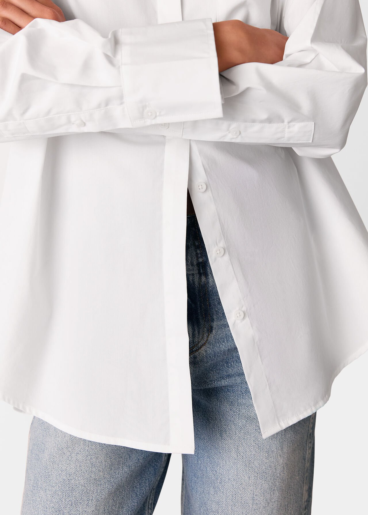 Oversized Cotton Shirt