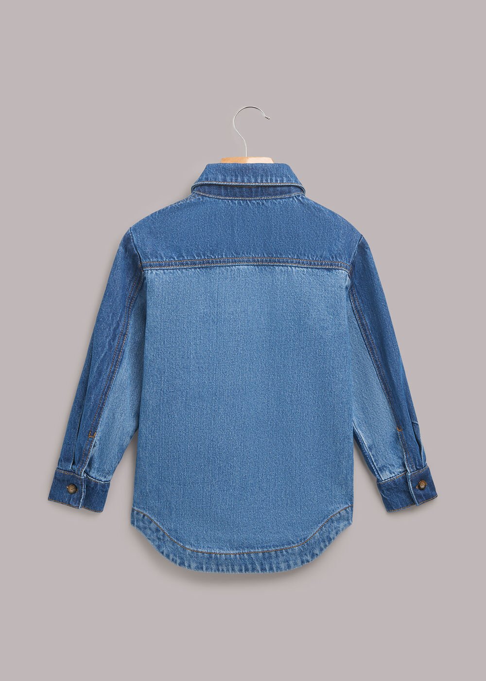 Patchwork Denim Overshirt