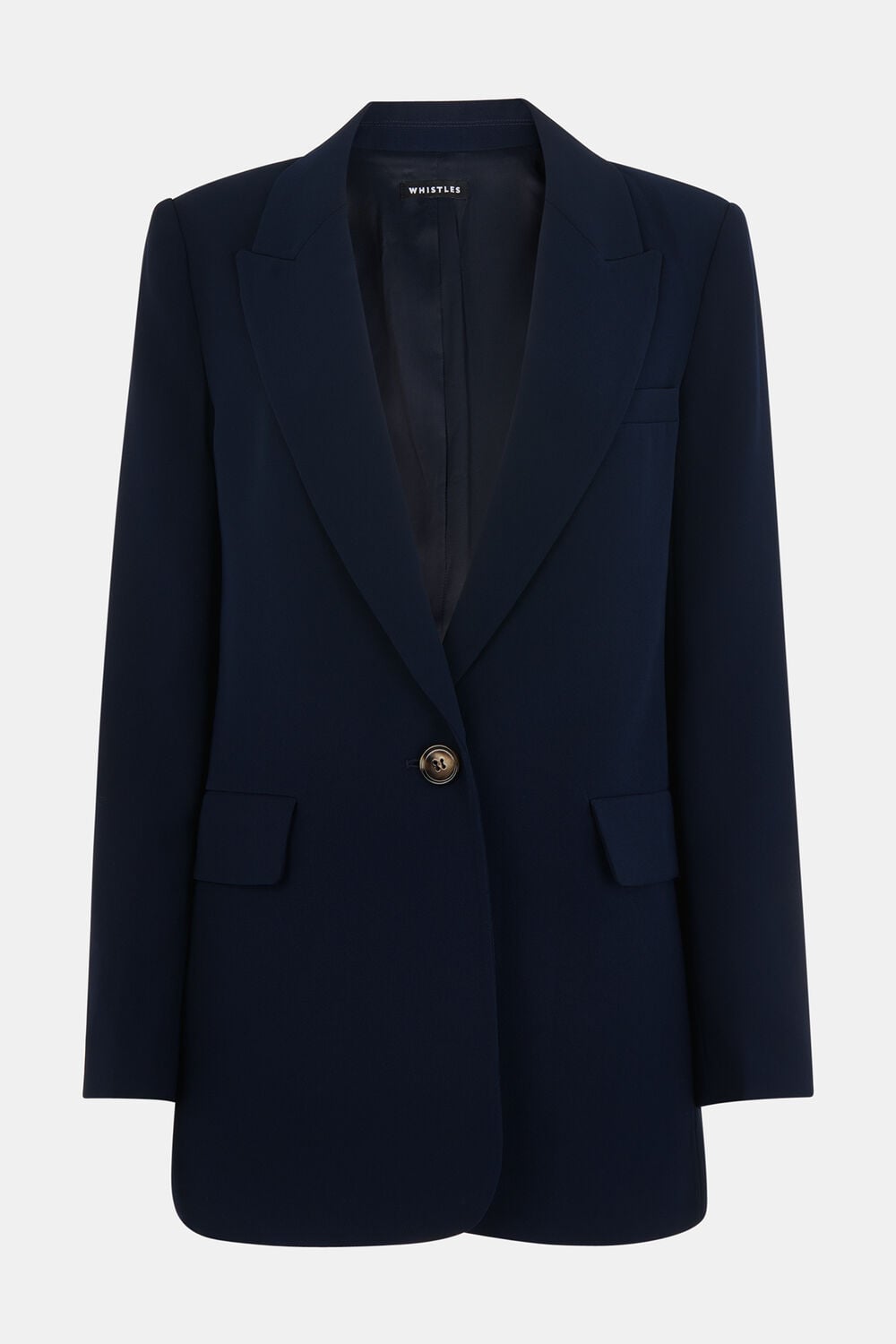 Petite Crepe Boyfriend Blazer