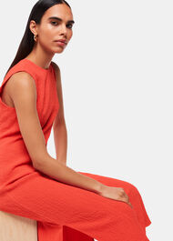 Erin Texture Midi Dress