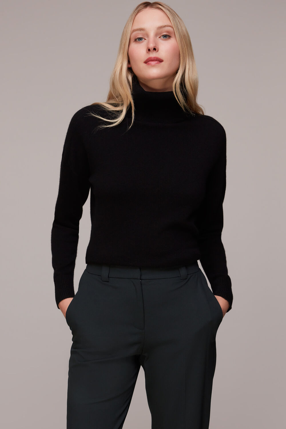 Black Lucie Cigarette Trouser