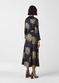 Gabrielle Silk Wrap Dress