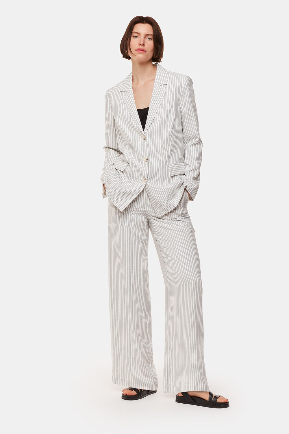 Luna Stripe Blazer