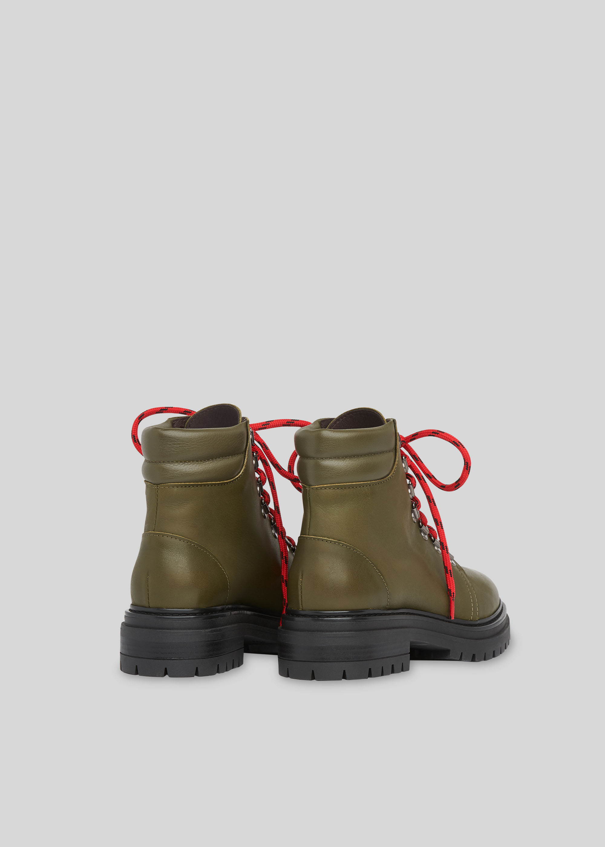 whistles amber boots khaki