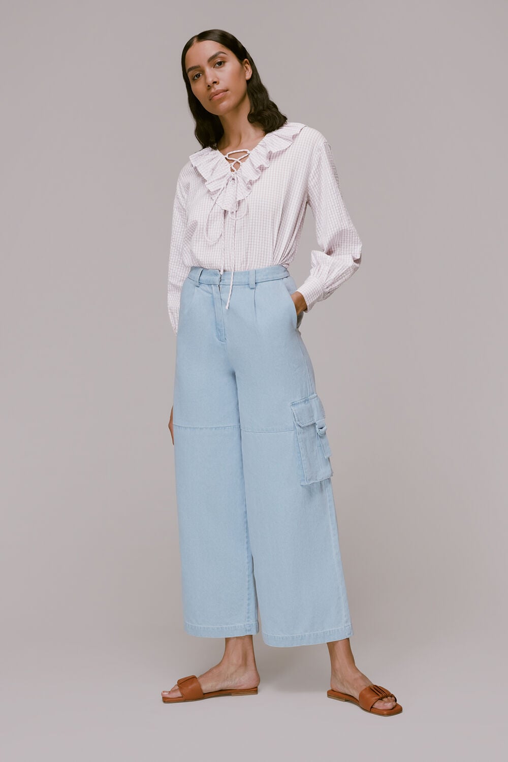 Multicolour Francesca Check Blouse