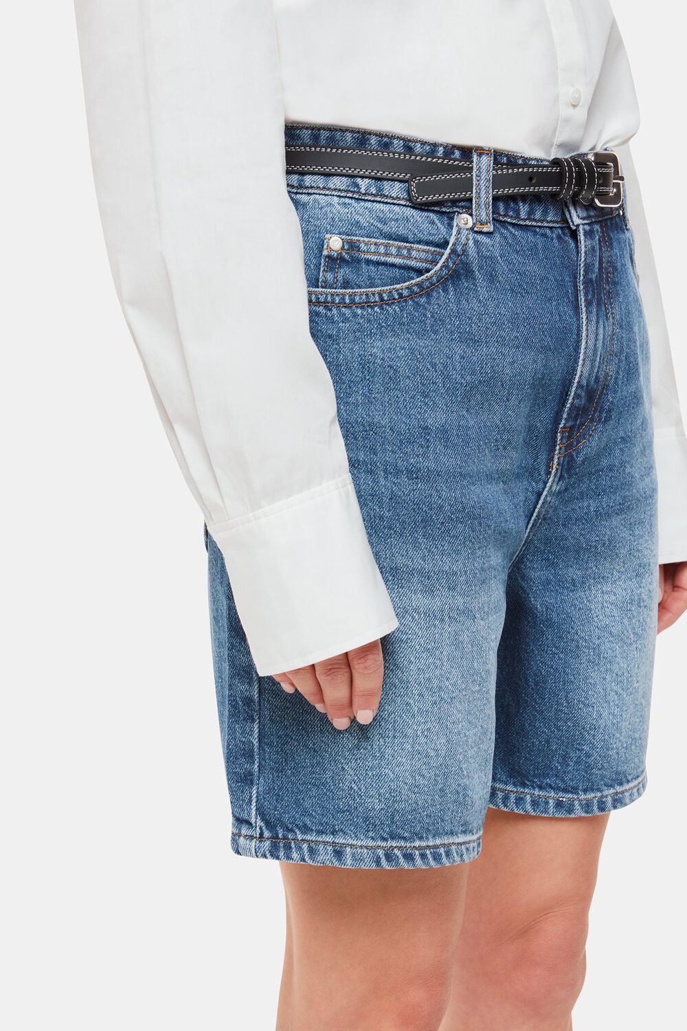 Petite Authentic Denim Short