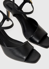 Asymmetric High Heeled Sandal