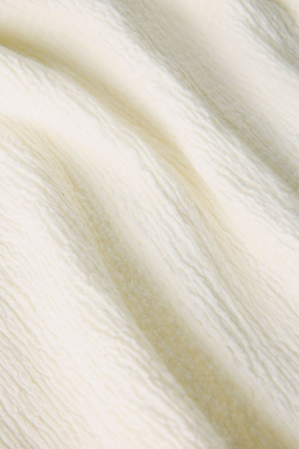 Ivory Textured Sleeveless Top