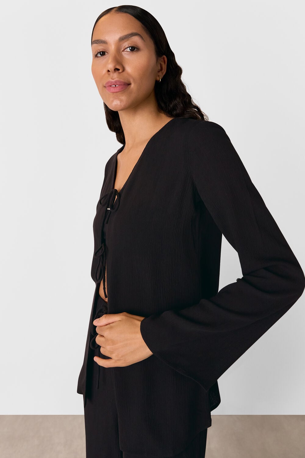 Beach Tie Front Top
