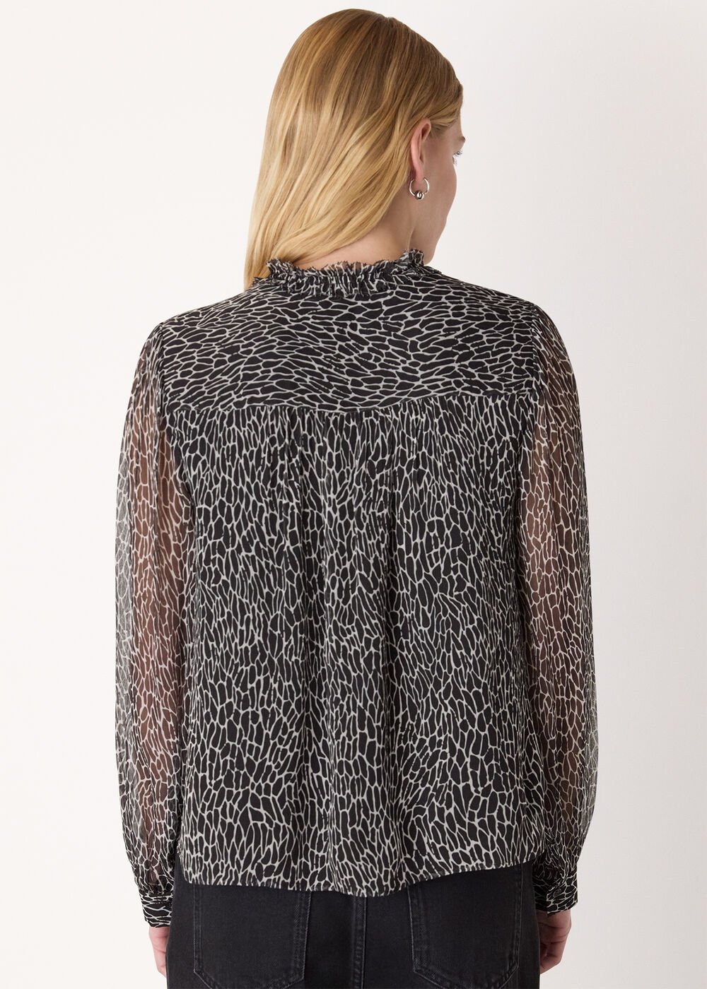 Dragonfly Long Sleeve Blouse