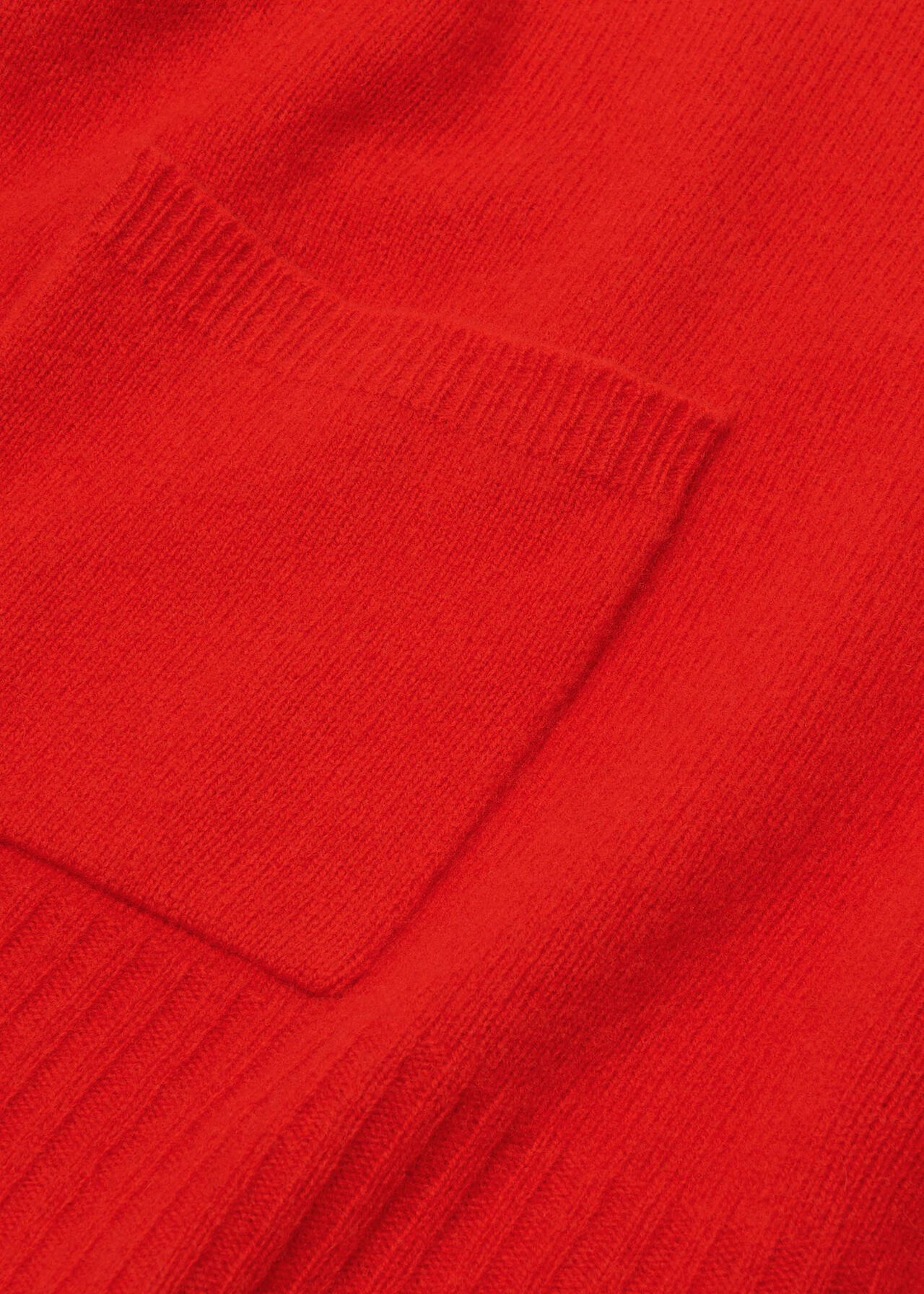 Pocket Detail Wool Jumper