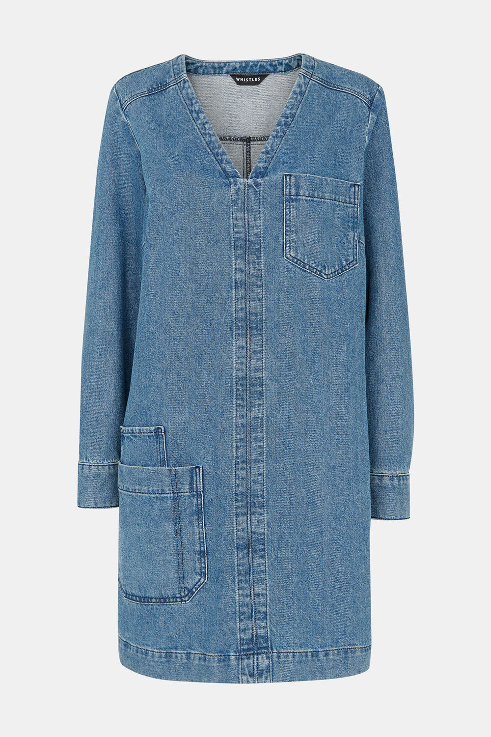 Denim Pocket Dress