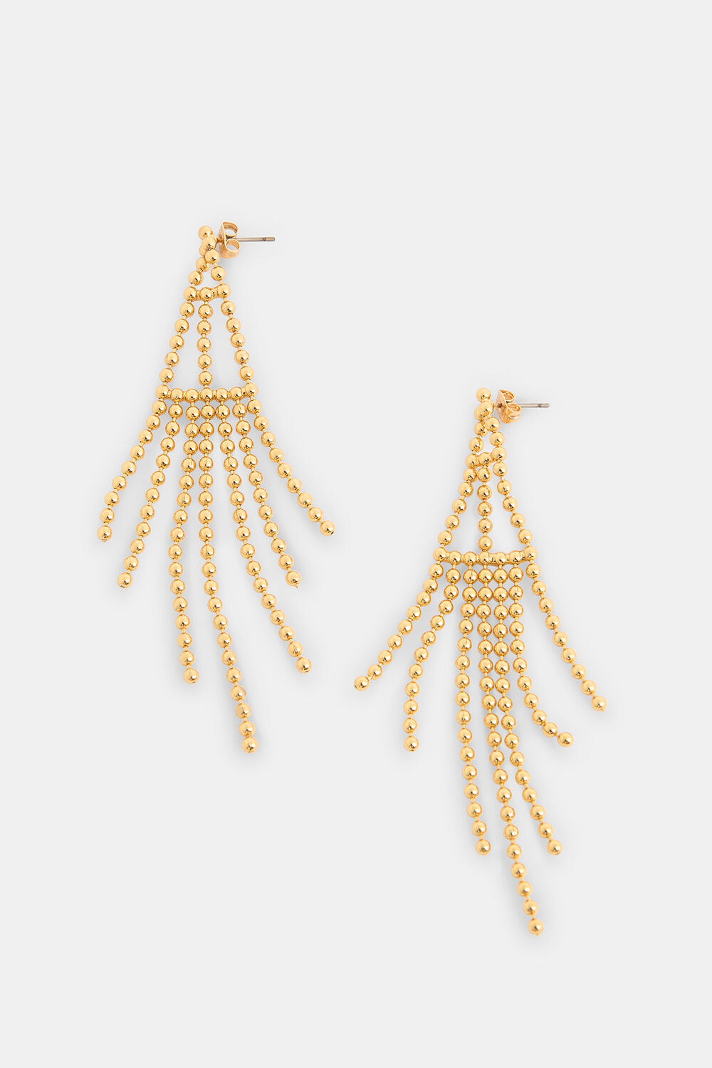 Seed Bead Statement Earring