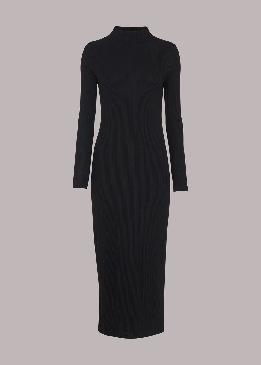 Rib Polo Jersey Dress