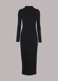 Rib Polo Jersey Dress