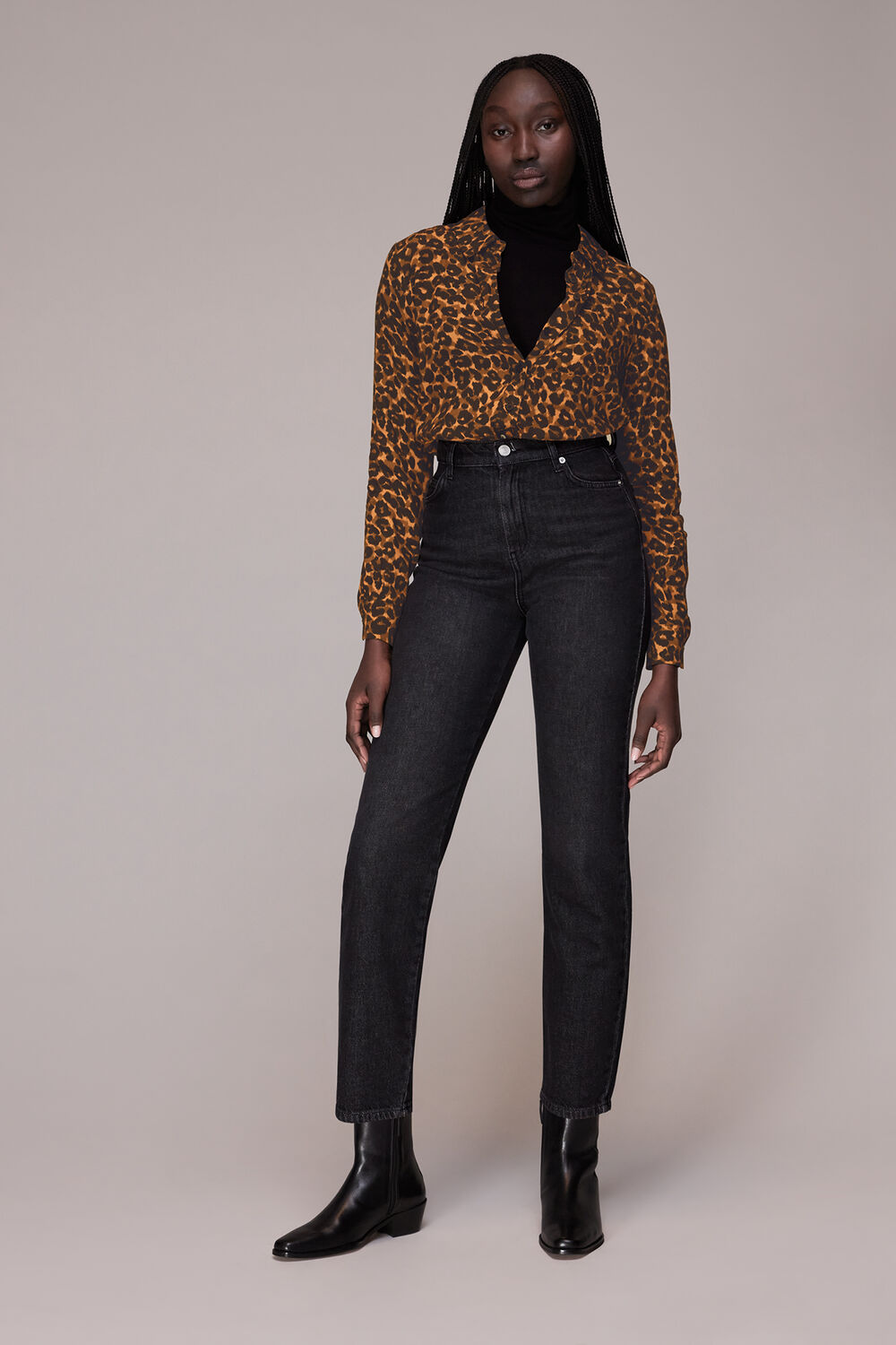 Classic Leopard Print Shirt