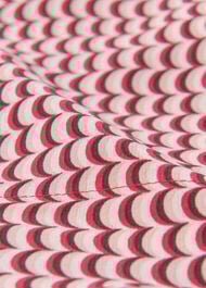 Geo Print Pleat Detail Shirt