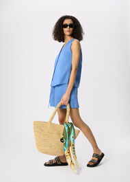 Linen Elasticated Short