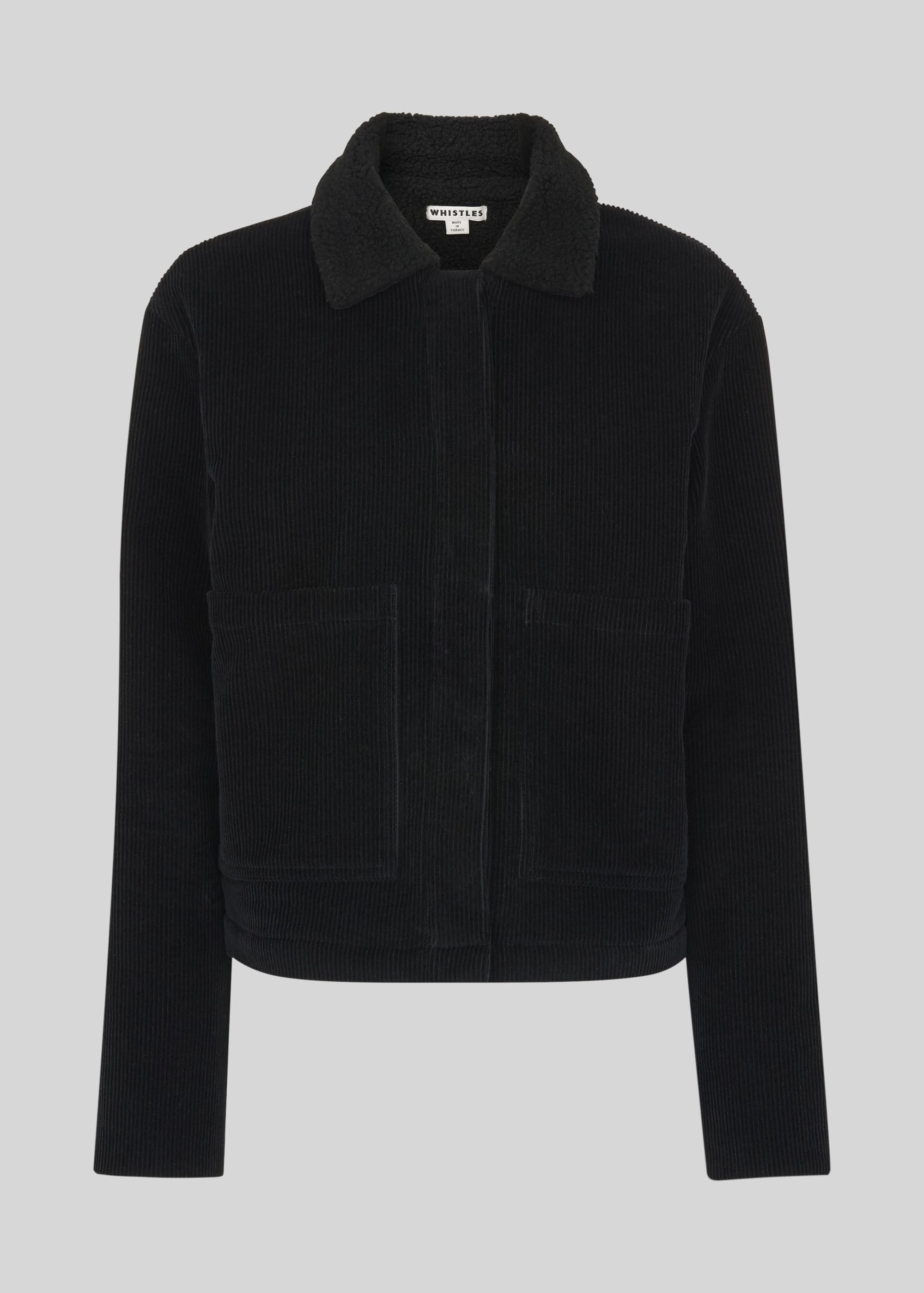 Whistles borg jacket outlet
