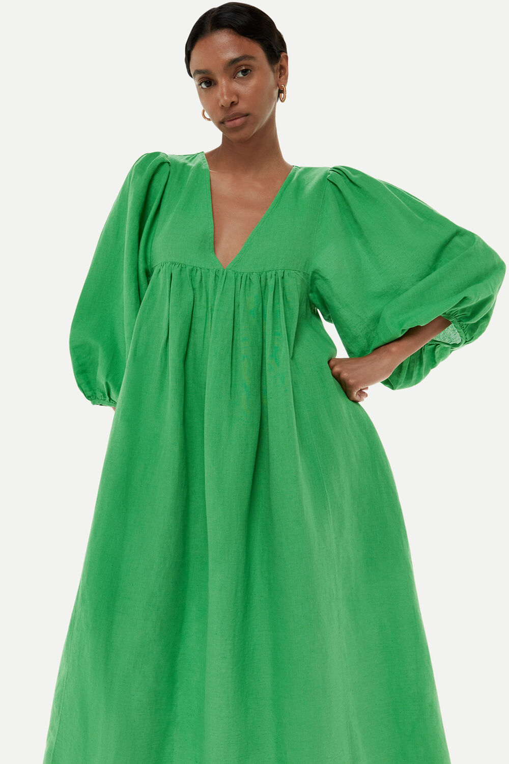 Gloria Linen Blend Dress