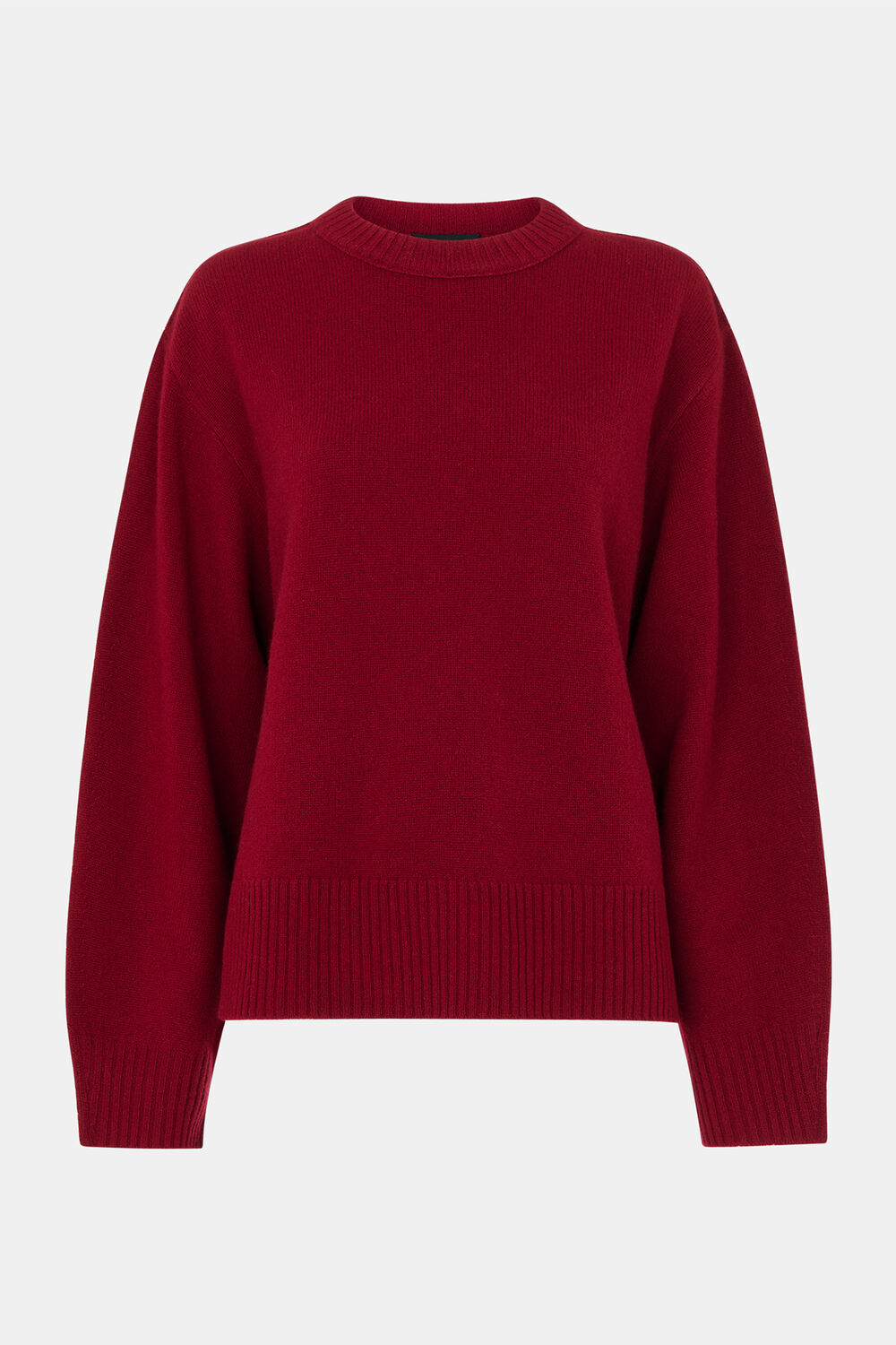 Side Stripe Detail Wool Knit
