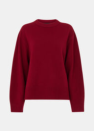 Side Stripe Detail Wool Knit