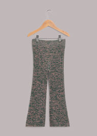 Rib Knit Marl Flare