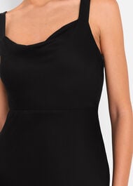 Thea Cowl Satin Maxi Dress