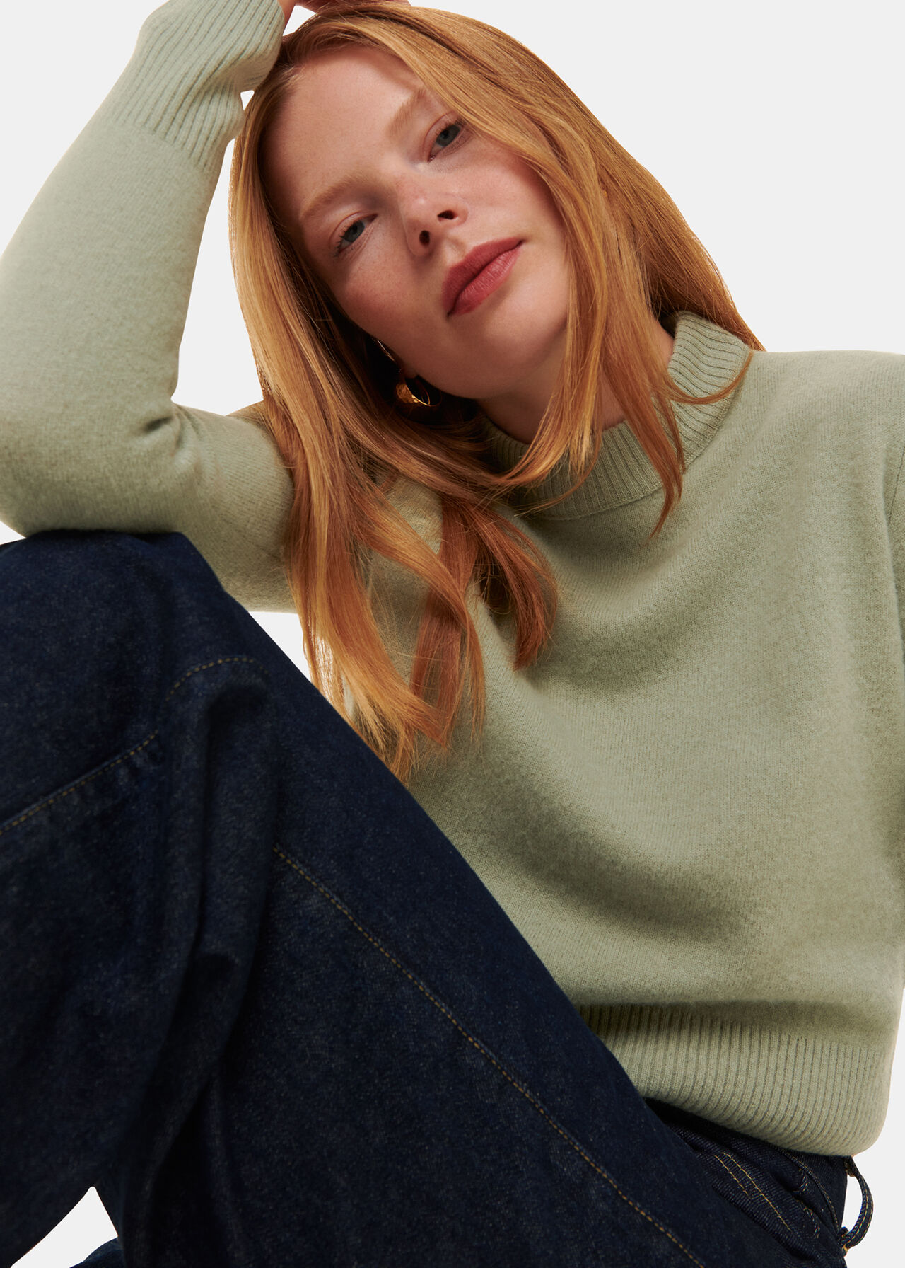 Wool Cropped Sweater
