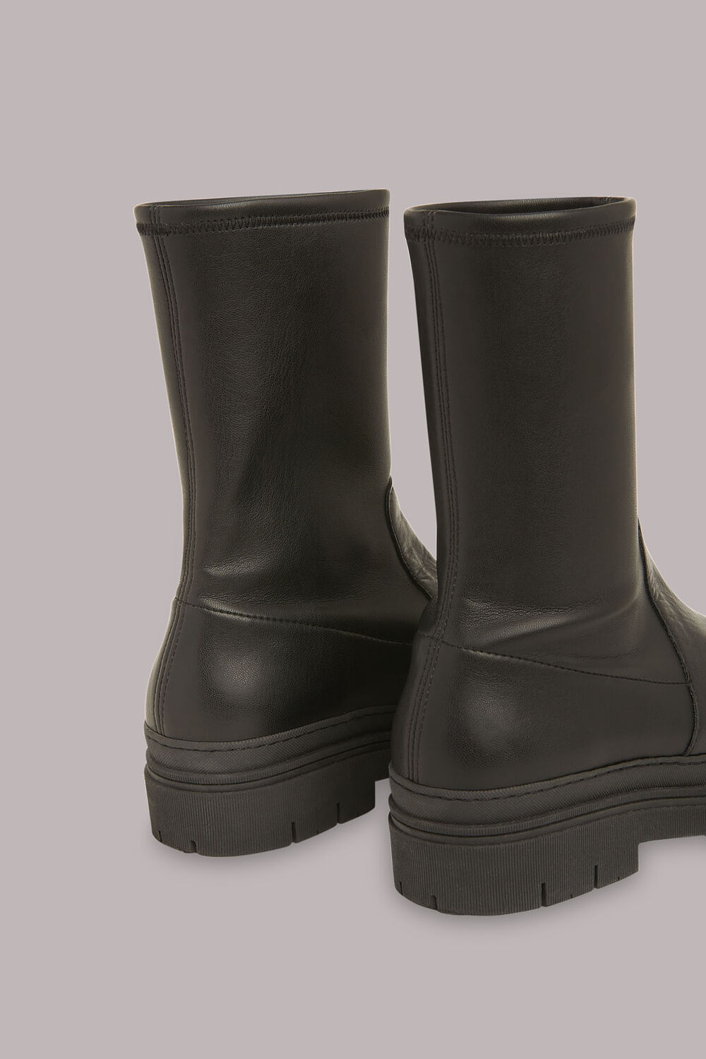 Knole Sock Chunky Chelsea Boot
