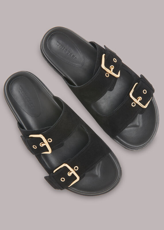Black Bodie Double Buckle Slide