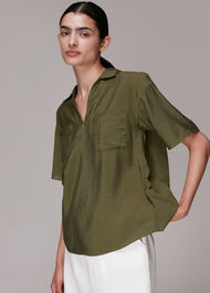 Alice Pocket Detail Top