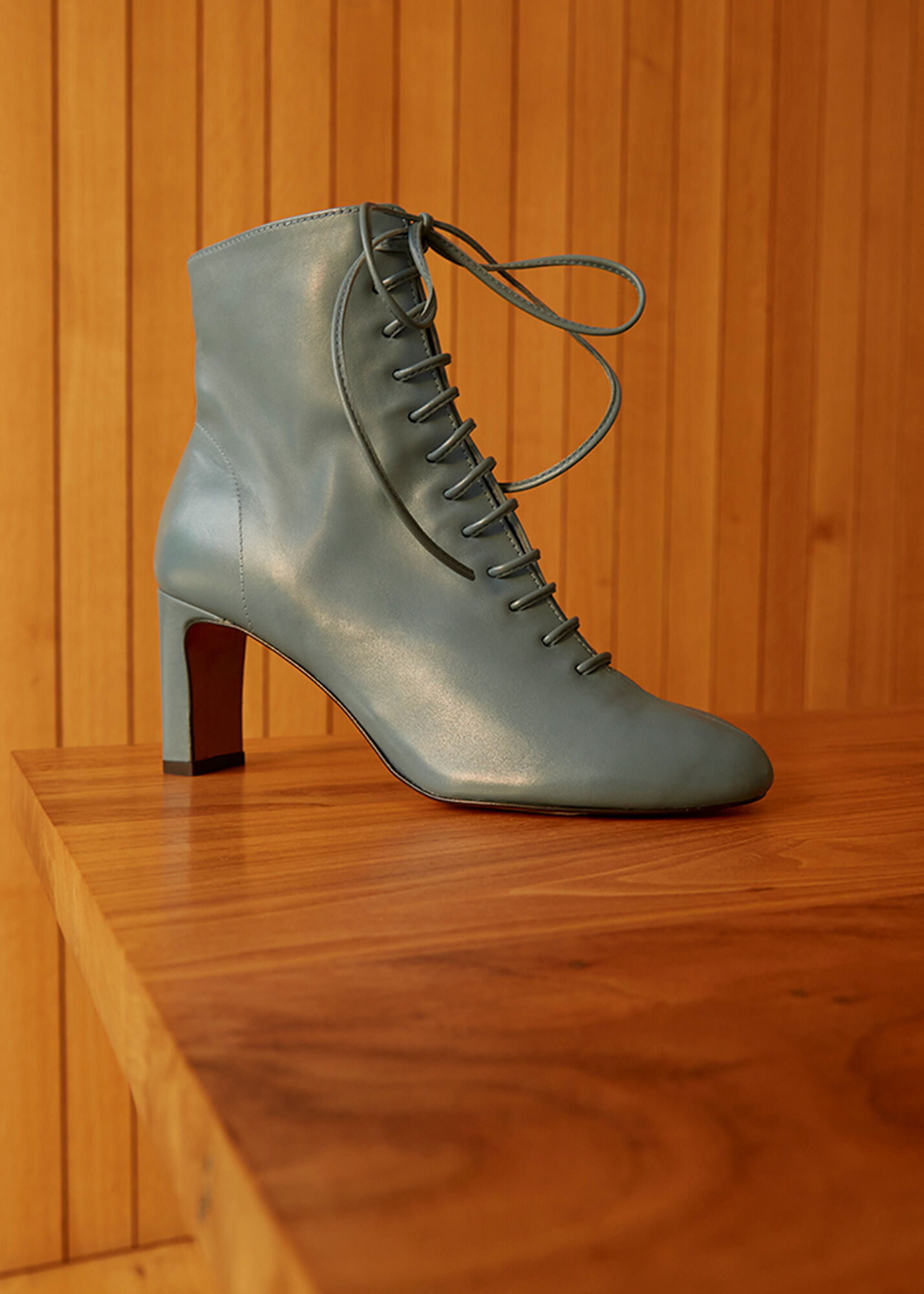 Blue Dahlia Lace Up Boot WHISTLES