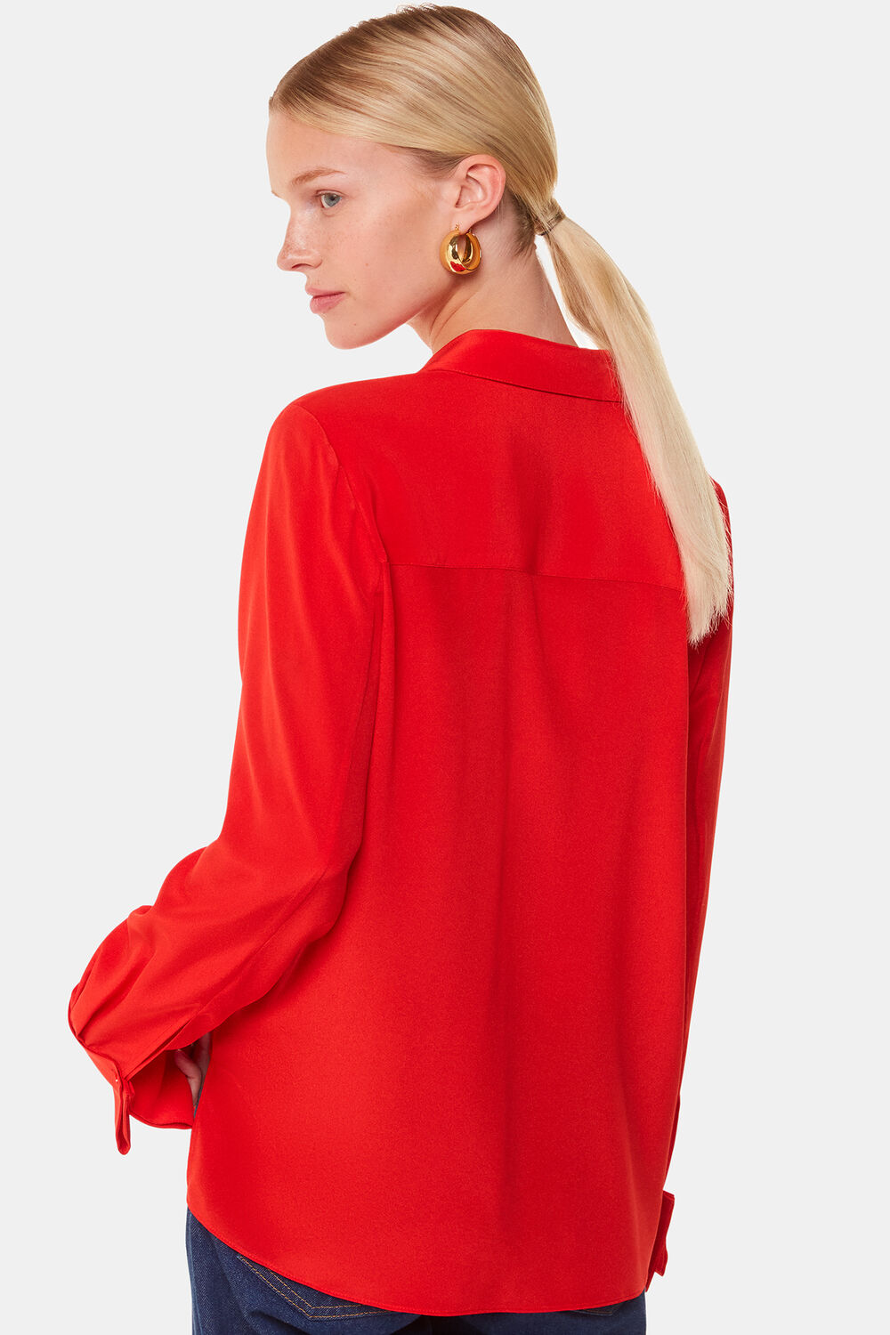 Red Ultimate Silk Shirt